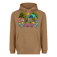 Toasted Coconut camping vibes Heavyweight Hoodie - Zillion Design Studio
