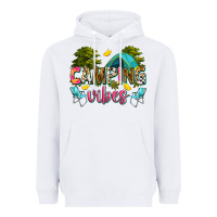 White camping vibes Heavyweight Hoodie - Zillion Design Studio
