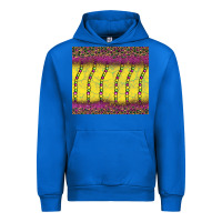 Cobalt mardi gras bead leopard Urban Hoodie - BarkalooDesign