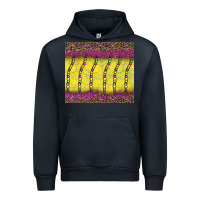 Navy mardi gras bead leopard Urban Hoodie - BarkalooDesign