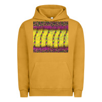 Pigment Peanut Butter mardi gras bead leopard Urban Hoodie - BarkalooDesign