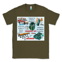 Army Green paramedic life Classic Tee - MaliasSmallBusiness