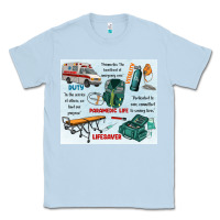 Dusty Blue paramedic life Classic Tee - MaliasSmallBusiness