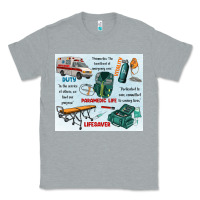 Heather Grey paramedic life Classic Tee - MaliasSmallBusiness