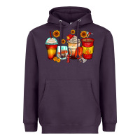 Plum firefighter coffee cups Heavyweight Hoodie - Zillion Design Studio