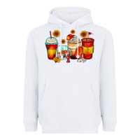 White firefighter coffee cups Heavyweight Hoodie - Zillion Design Studio