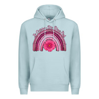 Blue Mist in october we wear pink rainbow Premium Hoodie - AdoDesignShop