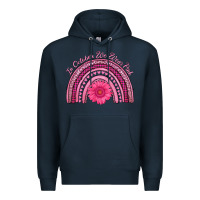 Navy in october we wear pink rainbow Premium Hoodie - AdoDesignShop