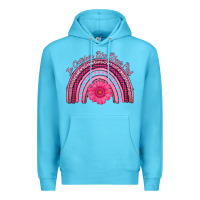 Ocean Blue in october we wear pink rainbow Premium Hoodie - AdoDesignShop