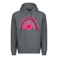 Rock in october we wear pink rainbow Premium Hoodie - AdoDesignShop