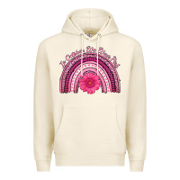 Tofu in october we wear pink rainbow Premium Hoodie - AdoDesignShop
