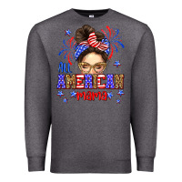 Charcoal Heather All American mama Premium Sweatshirt - Neo Western
