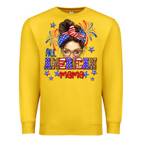 Lemon All American mama Premium Sweatshirt - Neo Western