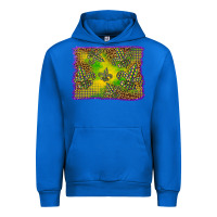 Cobalt mardi gras background Urban Hoodie - BarkalooDesign