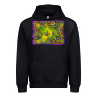 Foreset Green mardi gras background Urban Hoodie - BarkalooDesign
