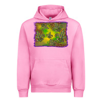 Fuchsia Pink mardi gras background Urban Hoodie - BarkalooDesign