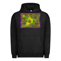 Pigment Black mardi gras background Urban Hoodie - BarkalooDesign
