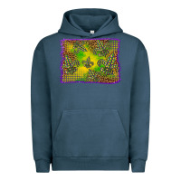 Pigment Midnight Navy mardi gras background Urban Hoodie - BarkalooDesign