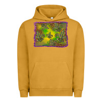 Pigment Peanut Butter mardi gras background Urban Hoodie - BarkalooDesign