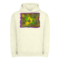 Pigment Pistachio mardi gras background Urban Hoodie - BarkalooDesign