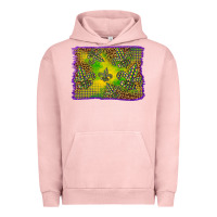 Pigment Salmon mardi gras background Urban Hoodie - BarkalooDesign