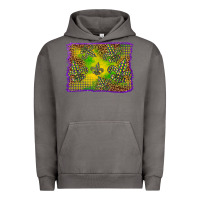 Pigment Tornado mardi gras background Urban Hoodie - BarkalooDesign
