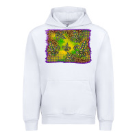 White mardi gras background Urban Hoodie - BarkalooDesign