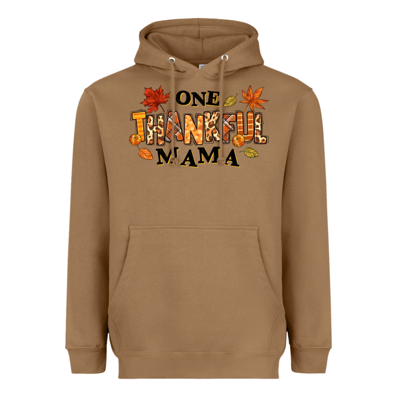 One Thankful Mama Heavyweight Hoodie by texasbilliewilder | Teevron
