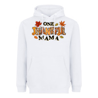 White one thankful mama Heavyweight Hoodie - texasbilliewilder