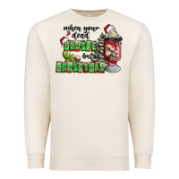 Sandshell when your  dead insıde but is christmas Premium Sweatshirt - CowhideDigitalArt