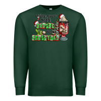Sports Green when your  dead insıde but is christmas Premium Sweatshirt - CowhideDigitalArt