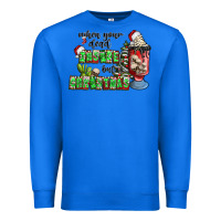 True Royal when your  dead insıde but is christmas Premium Sweatshirt - CowhideDigitalArt