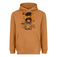 Meerkat one thankful mama afro messy bun Heavyweight Hoodie - texasbilliewilder