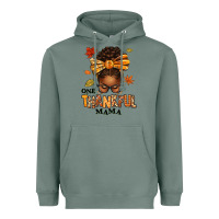 Sage one thankful mama afro messy bun Heavyweight Hoodie - texasbilliewilder