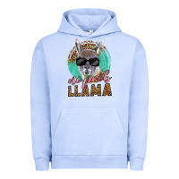 Pigment Grape Ice western no prob llama Urban Hoodie - LillyAllenDesigns