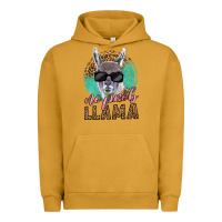 Pigment Peanut Butter western no prob llama Urban Hoodie - LillyAllenDesigns