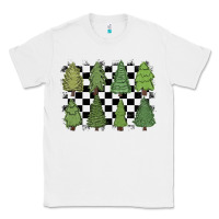 White checkered trees Classic Tee - MaliasSmallBusiness