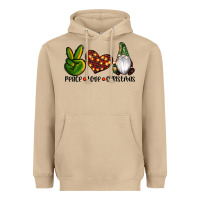 Mushroom peace love gnomes christmas Heavyweight Hoodie - RanaPortraitStore