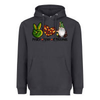Smoke peace love gnomes christmas Heavyweight Hoodie - RanaPortraitStore