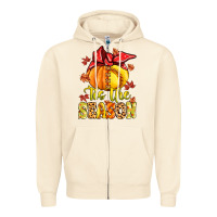 Sandshell tis the season fall softball Zipper Hoodie - MaliasSmallBusiness