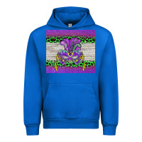 Cobalt mardi gras  mask Urban Hoodie - BarkalooDesign