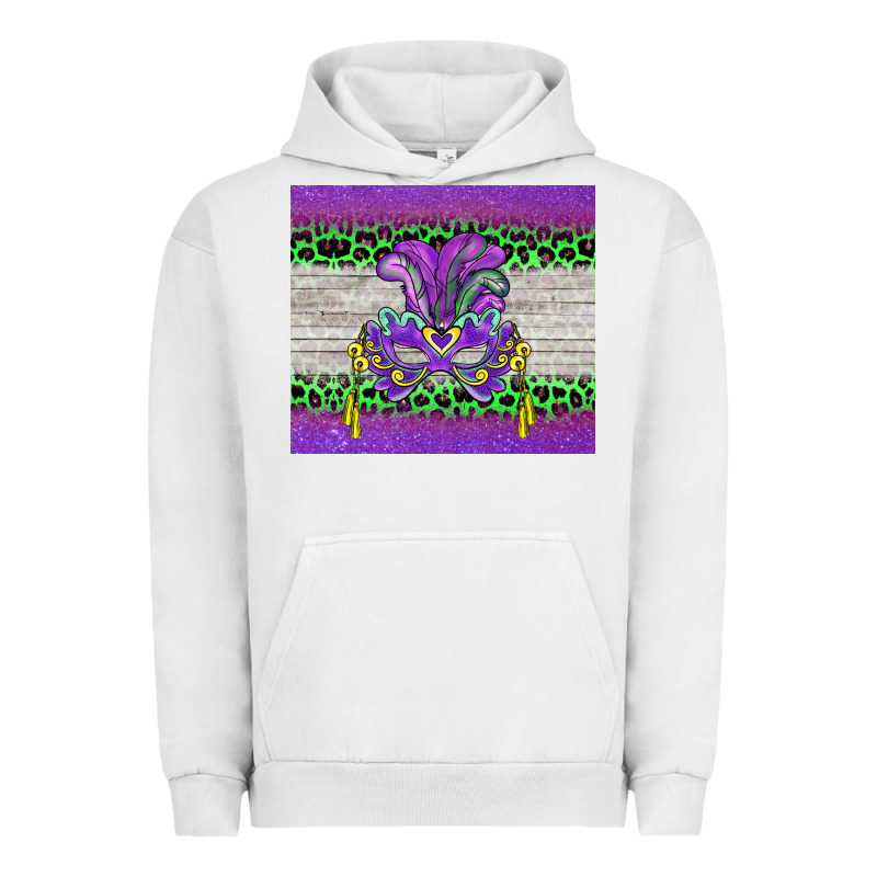 Mardi Gras  Mask Urban Hoodie by BarkalooDesign | Teevron