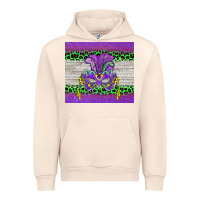 Sandshell mardi gras  mask Urban Hoodie - BarkalooDesign