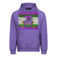 Tulip mardi gras  mask Urban Hoodie - BarkalooDesign