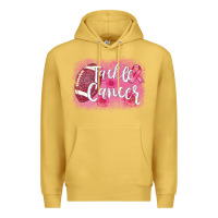 Antique Gold tackle cancer football leopard Premium Hoodie - AdoDesignShop
