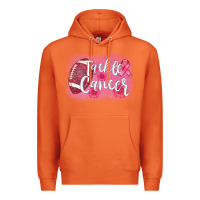 Carrot tackle cancer football leopard Premium Hoodie - AdoDesignShop