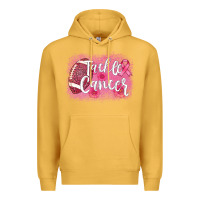 Mustard tackle cancer football leopard Premium Hoodie - AdoDesignShop