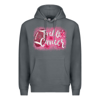 Rock tackle cancer football leopard Premium Hoodie - AdoDesignShop