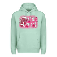 Seafoam tackle cancer football leopard Premium Hoodie - AdoDesignShop