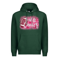 Sports Green tackle cancer football leopard Premium Hoodie - AdoDesignShop
